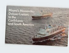 Postcard Miamis Monarchs Monarch Cruise Lines Inc. picture
