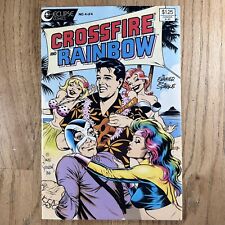 Crossfire And Rainbow #4 Dave Stevens Elvis Cover Eclipse Comics 1986 NM- 🔥 picture