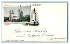 c1900s Multiview, Salt Lake City Utah UT PMC Antique Posted Postcard picture