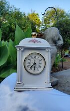 Vintage 1993 PS Limited Edition Ceramic Quartz Battery Clock Works Perfectly  picture