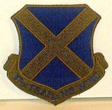 USAF Air Force 37th Training Wing Insignia Badge Subdued Patch picture