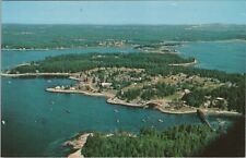 Sprucehead Island Maine Muscle Ridge Channel Islands Chrome Vintage Post Card picture