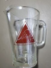 NICE Blatz Beer Glass Pitcher Milwaukee's Finest Easy Pour picture