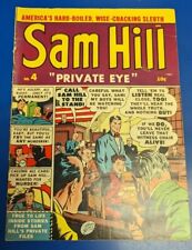 SAM HILL PRIVATE EYE #4 1951 CLOSE UP HARRY LUCEY picture