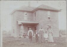 Family House Wind Mill Oakwood Ohio Address on Back c1910s? Postcard picture