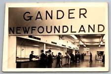 RPPC Postcard Ticket Terminal @ Gander International Airport Newfoundland    G 3 picture