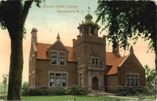 1910 Hackensack,NJ Johnson Public Library Bergen County New Jersey Postcard picture