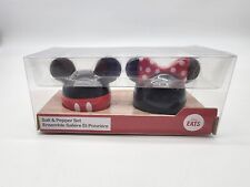 Disney Mickey & Minnie Mouse Icon Salt & Pepper Shaker Set Disney Eats NOB picture