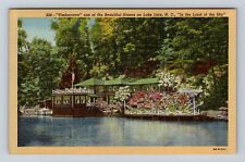 Lake Lure NC-North Carolina, Timbercove, Home, Antique, Vintage Postcard picture