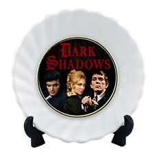 Dark Shadows Barnabas Collins Ceramic Plate Limited Edition Numbered FREE stand picture