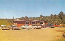 Aqualand Roadside Attraction Cars Boulder Junction Wisconsin 1950s postcard picture