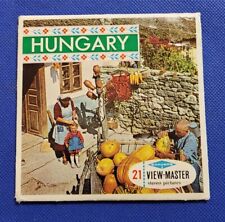 Vintage Sawyer's C665 E Hungary Budapest view-master Reels Packet 3 Reel set picture