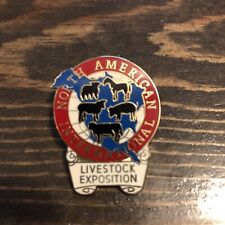North American Intl Livestock Exposition KY Badge Pin Souvenir Farm Animals picture