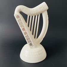 Vintage Irish Papian Trinity Harp Figurine Donegal China Ireland Celtic 8.75