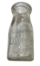 TREHP Milk Bottle Crosby Crosby's Dairy Farm Hinsdale NY CATTARAUGUS COUNTY 1944 picture
