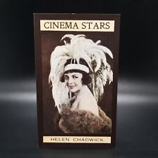 1924 Big Gun Tobacco Cinema Stars #4 Actress Helen Chadwick Cigarette Card picture