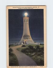 Postcard Massachusetts State War Memorial Beacon Summit of Mt. Greylock MA USA picture