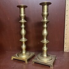 Vintage Solid Brass Candlestick Holders Taper Candle Holders 9