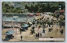 Postcard Avalon Santa Catalina Island California 1911 Aerial View picture
