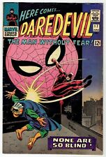 DAREDEVIL #17 (1966) SPIDER-MAN TEAM-UP JOHN ROMITA ART SILVER AGE MARVEL VG+ picture