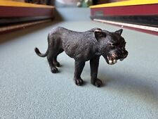 Schleich Adult BLACK PANTHER Animal Figure 2012 Retired Wildlife Toy 14688 picture