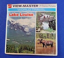 Vintage Color Gaf A007 Lake Louise Canadian Rockies view-master 3 Reels Packet picture