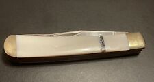 Rough Rider Knife Mother of Pearl Handles With a Genuine Abalone Stripe picture