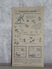 Nabisco Shredded Wheat Straight Arrow Indian Book 1 Card 27 Tracking  1949 5924 picture