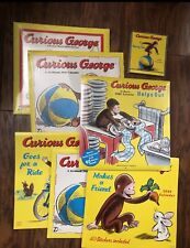 VTG Curious George 2000 2001 2002 Calendar Illustrated New/ Opened picture