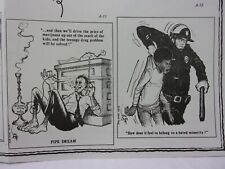 Tony Auth 1969 police arresting black Political Editorial cartoon SawyerPress 1S picture