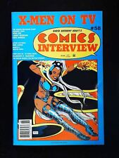 Comics Interview #58  Comics Interview Comics 1988 Vf+ Newsstand picture