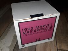 1993 SKYBOX MARVEL MASTERPIECES CLEAN FACTORY CASE BOX ONLY RARE RARE RARE picture