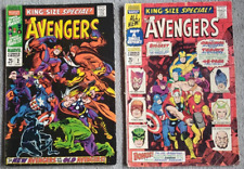 Avengers King-Size Special #1 #2 1967 1968 Marvel Comics picture