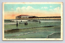 Casino Pier Old Orchard Beach Maine ME Postcard picture