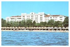 Venezia Lido Hotel Beach Ocean City Unposted Chrome Postcard picture