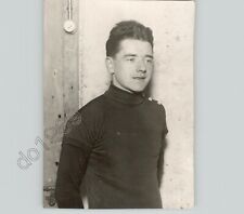 Portrait Of FRENCH CYCLIST Georges Faudet VINTAGE ATHLETES 1928 Press Photo picture