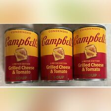 Campbells Grilled Cheese & Tomato Soup Limited Edition ~Lot of 3 ~  picture