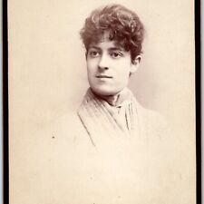 c1880s San Francisco CA Girl Cabinet Card Photo Lainer Industrial Expo Award B20 picture