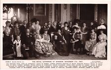 Real Photo RPPC Postcard Royal Gathering at Windsor 1907 Rotary Photographic picture