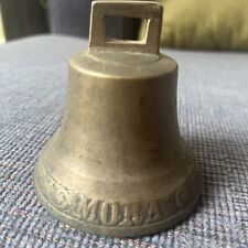 Vintage  Brass Gjuteni Mora Swedish Sweden Bell 3” Nice Sound picture