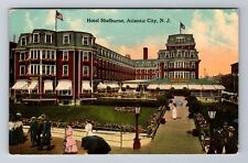 Atlantic City NJ-New Jersey, Hotel Shelburne, Advertising, Vintage Postcard picture