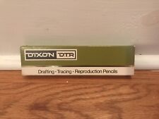 Vintage Dixon DTR Drafting Tracing Reproduction Pencils #7500 8 2B, 2 3H & 2 HB picture