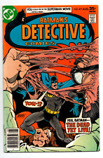 Detective Comics #471 newsstand - Batman - 1st modern Hugo Strange -1977- (-VF) picture