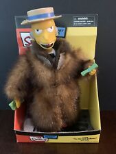 The Simpsons 'Mo' Money Burns' Singing and Talking Figure NEW - Works Great picture