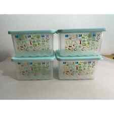 Tupperware Fridgesmart Square Vented Storage Containers With Lids Set of 4 picture