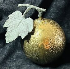 Vintage GATCO SOLID BRASS Melon from the vine  picture