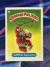 1985 UK Mini Anna Banana GPK Garbage Pail Kids Card Vintage Sticker 🔥 picture