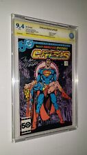 Crisis On Infinite Earths #7 (1985) George Perez Cover CBCS Signature Series 9.4 picture