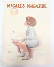 McCall's Magazine May 1912 Bessie Pease Gutmann Boy Blowing Bubble Cover Only picture