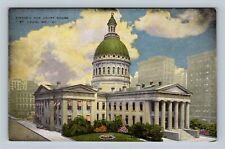 St Louis MO, Historic Old Courthouse, Missouri Vintage Postcard picture